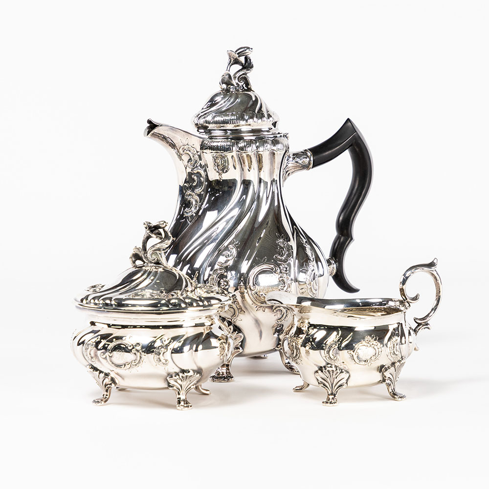 Kaffeservis, 3 delar